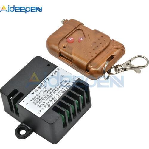 315MHz 433MHz DC 12V Wireless RF Remote Control Switch Transmitter+Receiver 2 Channel Relay Switch Module 2 Way Relays Board