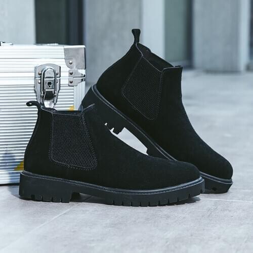 Martin Boots Mens Autumn and Winter Warm Shoes In The Boots Mens Snow Tooling Shoes High To Help Mens Shoes Winter Shoes