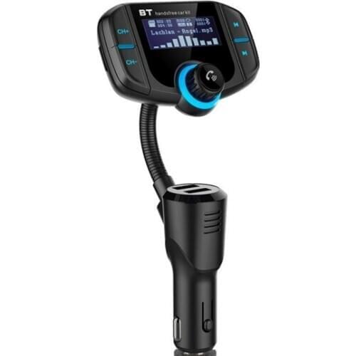 BT70 Car Bluetooth FM Transmitter Modulator Transmiter 2 USB Charger QC3.0 Handsfree Audio MP3 Player AUX SD USB Flash free DHL