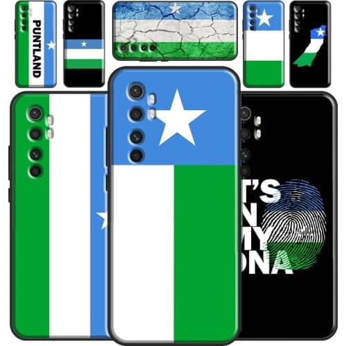Puntland State Somali Flag Phone Case For Xiaomi Mi 11 Lite 9 10 9T 10T Pro POCO X3 M3 Pro F3 Mi 11 Ultra Back Cover