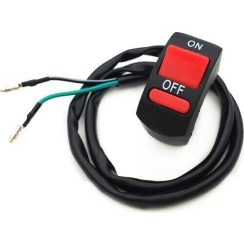 DHL 500 PCS Motorcycle ATV Bike Handlebar On OFF Kill Switch Hazard Fog Spot Light Accident