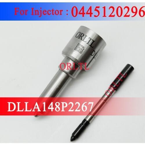 DLLA148P2267 0433172037 Diesel common rail injection nozzle DLLA 148 P 2267 original fuel oil spray nozzle for 0445120296