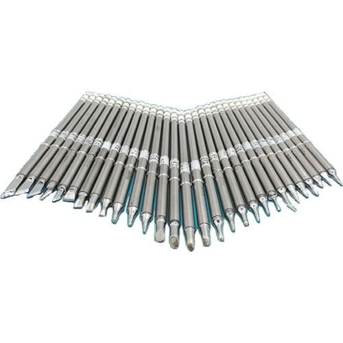 T12 Electric Lead-free Soldering Iron Tips T12-K C4 B2 BC2 BCF1 ILS JL02 D16 D24 DL32 For Hakko FX951 DIY Soldering Station Kit