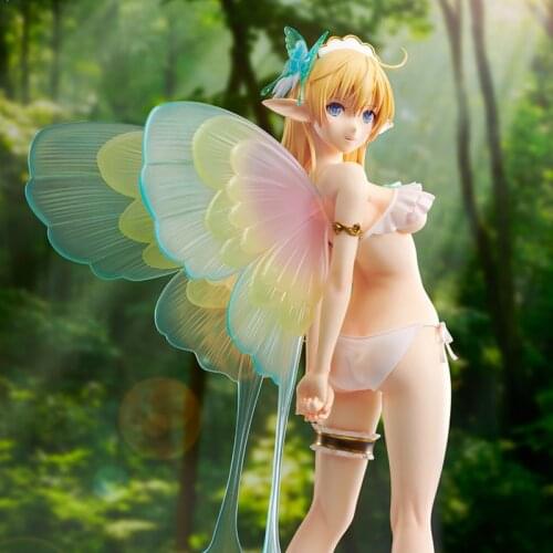 Hentai Anime Action Figure NativeTONY T2 Art Girls Sexy Elf Fairy Queen Butterfly Ver. Statue Adult Collection Model Toy Gift