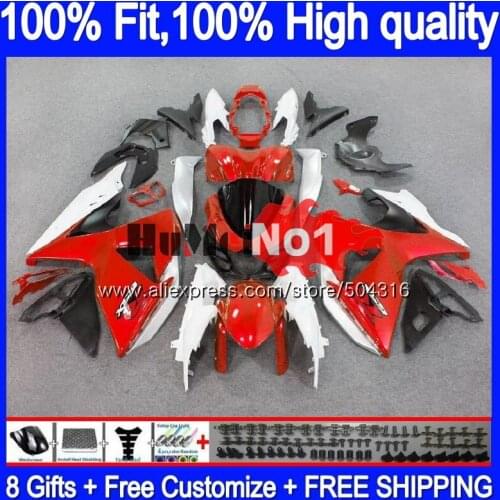 Injection For SUZUKI GSX-R1000 GSXR 1000 K9 Glossy red 23MC.10 GSXR1000 2009 2010 2011 2012 2013 09 10 11 12 13 16 OEM Fairing