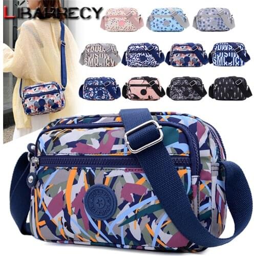 Fashion High Quality Nylon Crossbody for Women 2021 New Casual Shoulder Messenger Crossbody Bags for Ladies Birthday Gifts