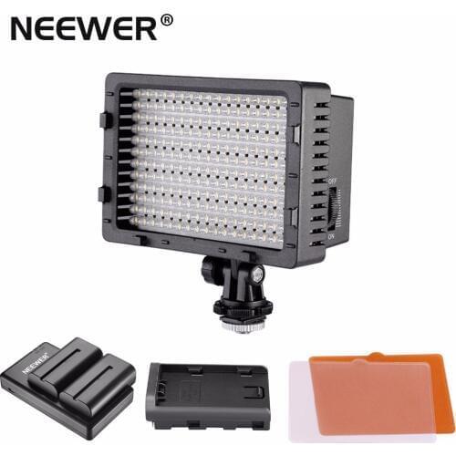 NEEWER CN-216 Ultra High Power Panel Digital Camera / Camcorder Video Light, LED Light for Canon Nikon DSLR Cameras w/ Battery