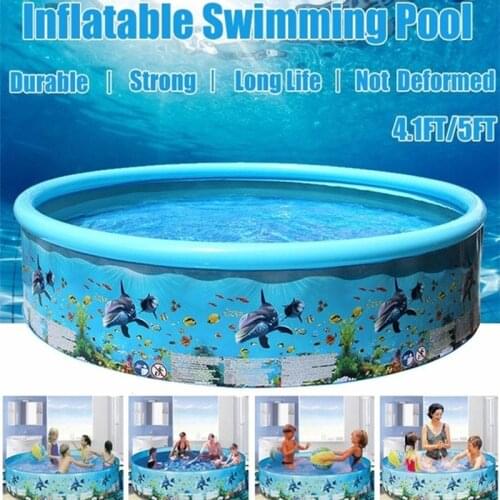 Outdoor Fashion Summer Childrens Home Inflatable Swimming Pool Baby Swimming Pool Family Kids Children Playing Bathtub Water