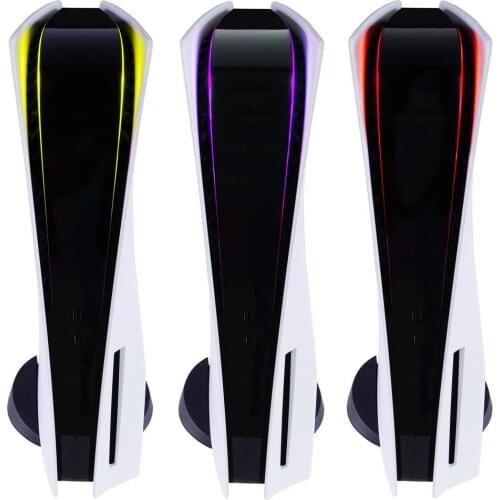 Custom Power Light Decal Skins Power LED Vinyl Sticker For PS5 Console Disk Edition & Digital Edition - Gradient Classic Retro