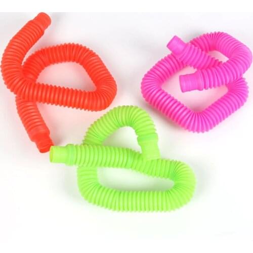 Pop Tubes Sensory Toys for Autistic Children and Fidgets for Kids, ADHD Toys for Kids and Autism Toys for Boys and Girls