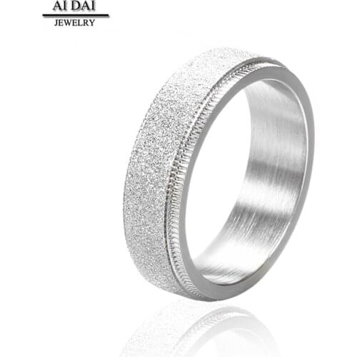 Cold wind frosted titanium steel ring female ins tide Korean version of simple personality index finger ring tail ring net red