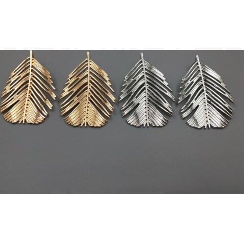 States with Qingdao jewelry earring personality fashion models pop hipster fashion stud earrings female C10 leaves