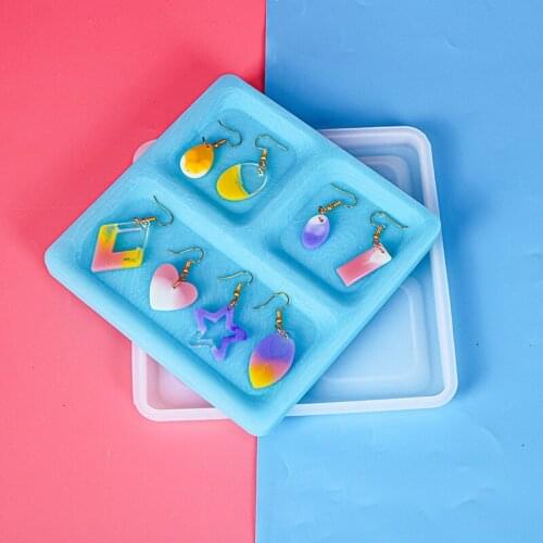 1pcs Mold Tool Tray Storage Silicone Mold Epoxy Resin Mould Kitchen Accessories Tool For DIY Casting Decoration Craft Handmade