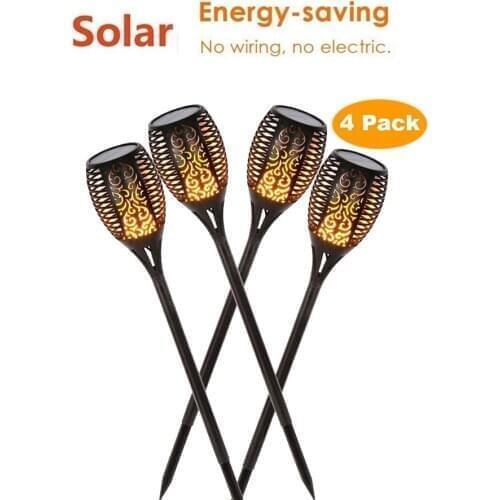 Dancing Flame Light Solar Light Mpow IP65 Waterproof LED Solar Torch Light Outdoor Path Yard Decor Solar Garden Light Flame Lamp