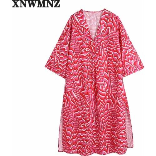 Женские рубашки с принтом XNWMNZ China At AliExpress