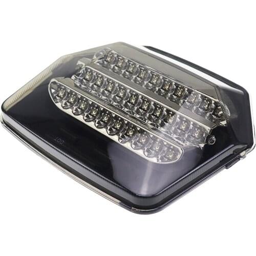 Motorcycle Rear Tail Light Brake Turn Signal Integrated LED Light Smoke For Honda CB1300 CB-1300 2003 Motorbike Taillight