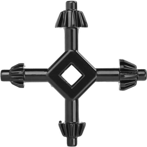 4 in 1 Drill Chuck Key 4 Way Drill Press Chuck Dey 3/8" 1/2" Chucks Universal Combination Hand Tool Accessories