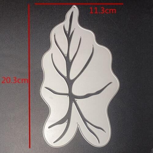 BIG LEAVES Scrapbook Metal Cutting Dies For Scrapbooking Stencils DIY Paper Album Cards Making Embossing Die Cut CRAFT Cutter