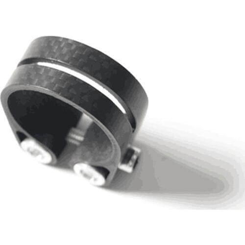 Quick Release Carbon Fibre Bike Seatpost Clamp 34.9 for 31.6mm/30.8mm MTB Bicycle Seat Post Tube Clip Bike Parts