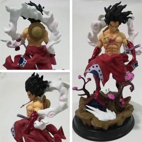 One Piece Doll Snake Man Luffy Big Hand Luffy Great Ape Kingdom GK Model Decoration Toy Gift PVC Movable Model Decoration