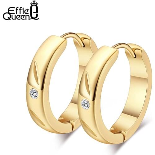 Women's Gold Earrings Effie Queen China