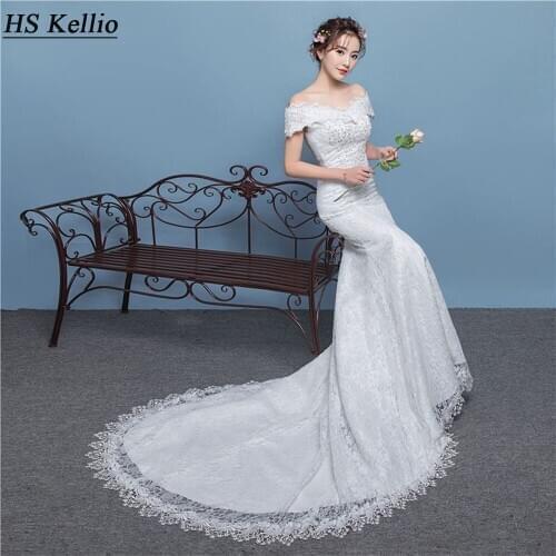 Свадебные платья со шлейфом HS China At AliExpress