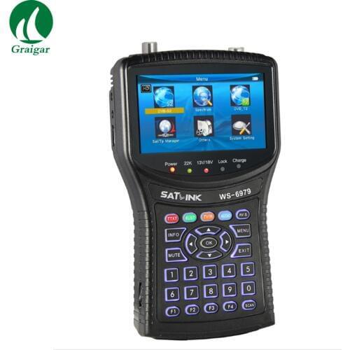 WS-6979 WS6979 Combo Satellite Finder Spectrum Analyzer Satfinder Meter