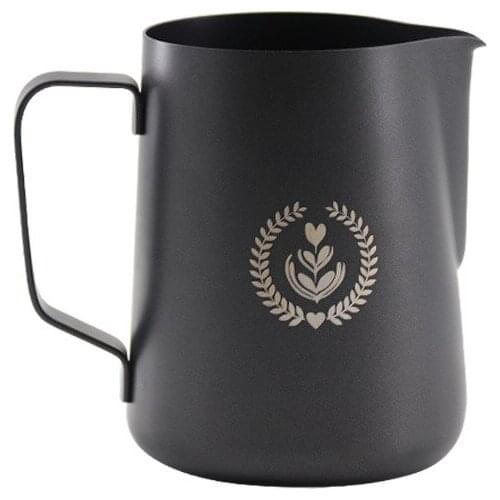 Espresso Steaming Pitcher 350/600ML, Espresso Milk Frothing Pitcher,Coffee Milk Frothing Cup, Coffee Steaming Pitcher