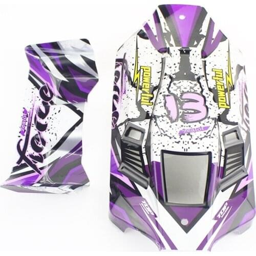 For Wltoys 124019 1/12 RC Car Upgrade Parts Car Body Shell Car Cover Tail Wing Spare Accessories