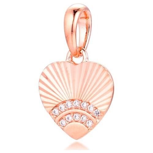 Fits for Pandora Charms Bracelets 100% 925 Sterling-Silver-Jewelry Fan of Love Pendant Rose Beads Free Shipping