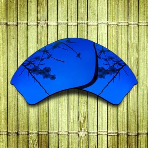 Polarized Replacement Lense For-Oakley Half Jacket XLJ Sunglasses Frame True Color Mirrored Coating - Violet Options