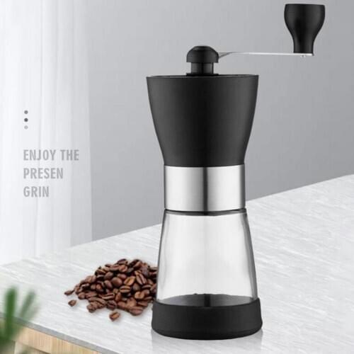 Portable Coffee Grinder with Sealed Can Adjustable Manual Coffee grinder Coffee milling grind machine Manual Grinding Tool