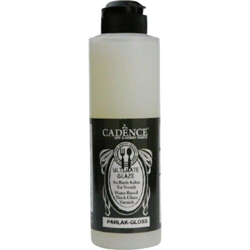 Cadence Ultimate Glaze Water Based Thick Glaze Varnish Matt Matt Varnish 120ml