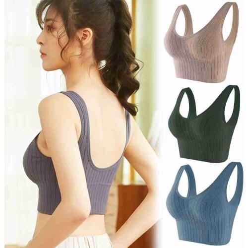 Women Wrapped Top Underwear Sexy Push UP Bra Tube Top Crop Top Seamless Sports Bra Streetwear Sleeveless Crop Tank Top