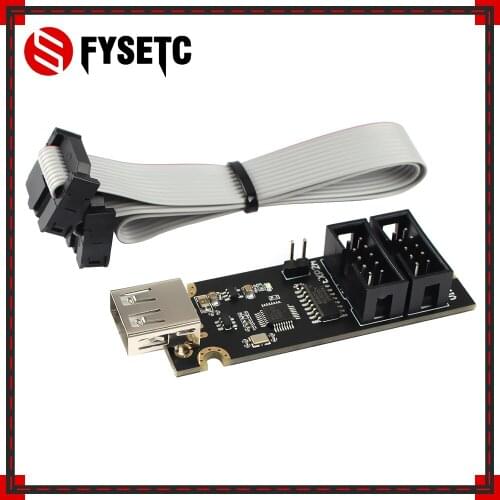 FYSETC USB Host Adapter 3421 V1.1 for Malin 2.0 3D printer mainboard EXP2A EXP2B based on the MAX3421E from Maxim Integrated