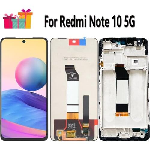 Original Display Replace 6.5" For Xiaomi Redmi Note 10 5G M2103K19G LCD Touch Digitizer Screen Assembly