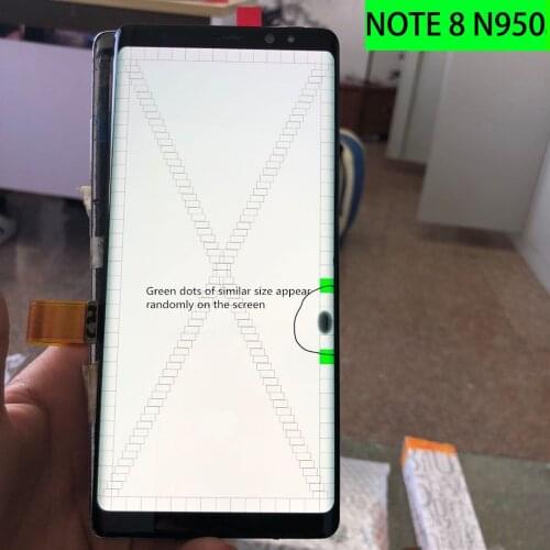 Original LCD With a Green Spot For Samsung Galaxy S10 G973 SM-G9730 G973F LCD Display Touch Screen With Frame Digitizer Assembly