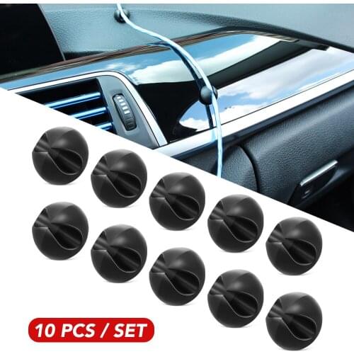 10pcs USB Charger Cord Wire Holder for ACURA Legend CL MDX RL TL Integra RDX Dacia duster logan sandero lodgy mcv 2