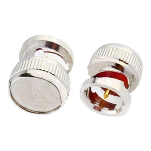 Superbat 10pcs Dust Cap for BNC Jack RF Coaxial Connector Nickel Plated for Anti-communication Signal Interference