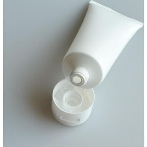 50Pcs 50ml milky Cosmetic hose bottle Cosmetics Packaging Facial Cleaning moisturizer bottle Beauty Container Accessories