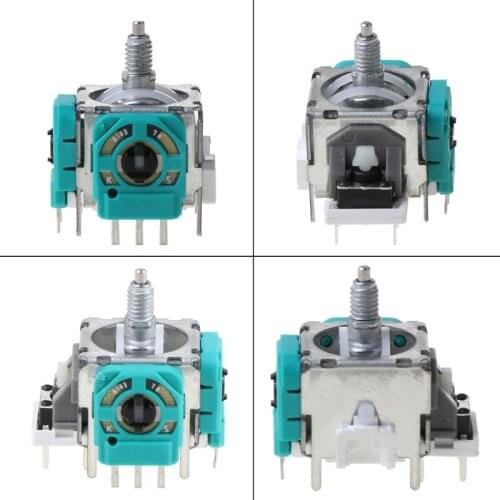 3D Rocker Joystick Axis Analog Sensor Gamepad Replacement Accessory for Elite 2