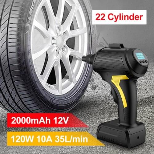 Auto Pump Electric Pump for Inflatable Portable Electric Air Pump Smart Inflatable Pump Digital Air Compressor Car Tyre Inflator