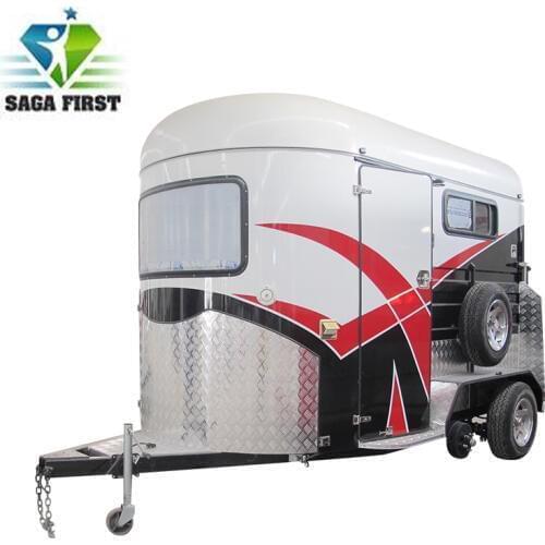 Chile Australic New Zealand Popular Horse Load Float Trailer for Horse Transportation