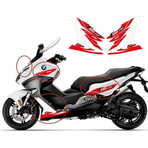 For BMW C650 sport C 650 sport 2019 motorcycle sports pedal modified decals full car stickers body stickers decorative decals