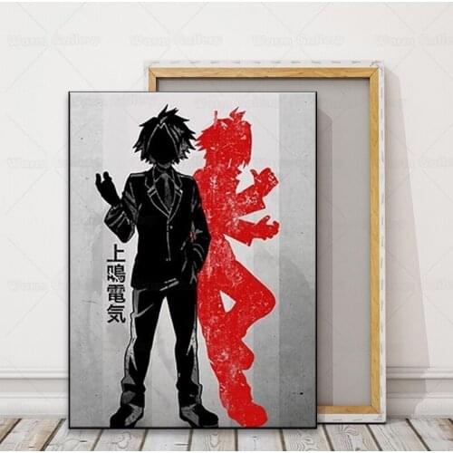 Kaminari Denki ​My Hero Academia Poster Anime Canvas Wall Art Prints Painting Picture Modular For Kid Children Room Home Decor