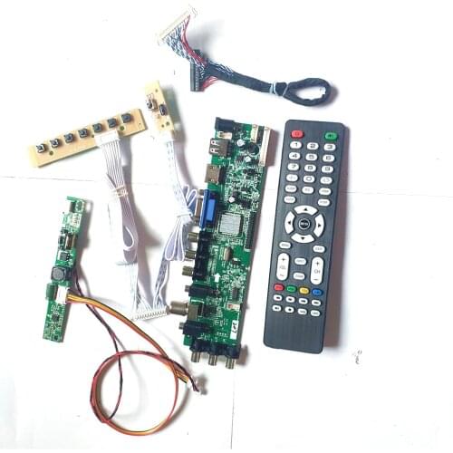 M240HTN01.2 M240HTN01.1 M240HTN01.0 3663 TV digital upgrade 1920*1080 screen AV HDMI-Compatible VGA DVB 30pin LVDS LCD board