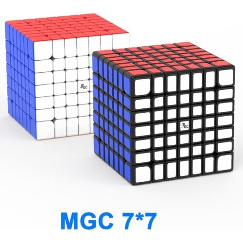 YJ MGC MGC7 7x7x7 Magnetic Magic Cube Speed Cubo Magico Professional Racing 7*7 Puzzle Cubes Educational Toy