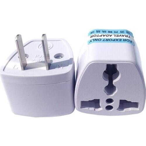 International Adapter Sockets Universal EU Europe UK AUS to US Portable Take Away US Power Plug American USA Travel Adaptors