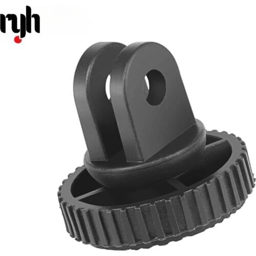 Action Camera Mini Tripod Adapter With 1/4'' Screw Mount for GoPro Hero 6 5 4 Sony Yi 4K SJ4000 SJ5000 H9 Go Pro Accessory