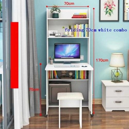 Ufficio De Oficina Tisch Pliante Small Scrivania Office Tavolo Escritorio Laptop Bedside Computer Desk Mesa Table With Bookshelf